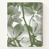 GRÜNE BLÄTTER NOTIZBLOCK (Rückseite)