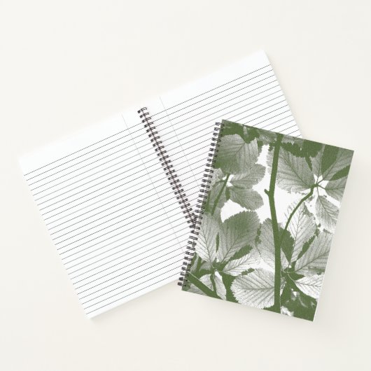 GRÜNE BLÄTTER NOTIZBLOCK (Innenseite)
