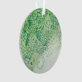 Grüne Blätter Ornament (Vorderseite)