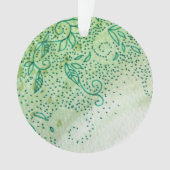 Grüne Blätter Ornament (Vorderseite)