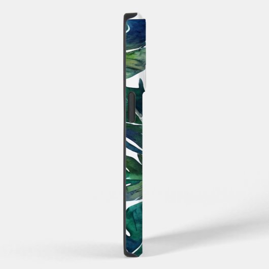 Grüne Blätter Philodendron Foliage Botanical Case-Mate iPhone Hülle (Rückseite / Rechts)