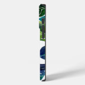 Grüne Blätter Philodendron Foliage Botanical Case-Mate iPhone Hülle (Rückseite / Links)