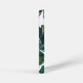 Grüne Blätter Philodendron Foliage Botanical iPhone Hülle (Rechte Seite)