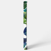 Grüne Blätter Philodendron Foliage Botanical Samsung Galaxy Hülle (Linke Seite)