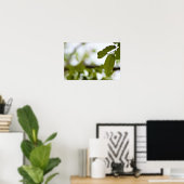 Grüne Blätter Poster (Heimbüro)