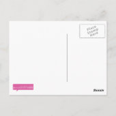 Grüne Blätter Postkarte (Rückseite)