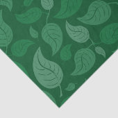 Grüne Blätter Seidenpapier (Ausschnitt)