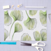 Grüne Blätter Seidenpapier (Handwerk)