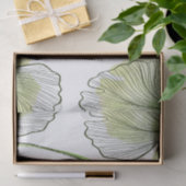 Grüne Blätter Seidenpapier (Geschenk)