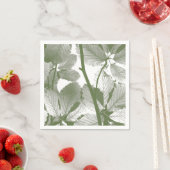 GRÜNE BLÄTTER SERVIETTE (Beispiel)