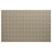 Grüne Blätter stammen aus Raspberry Bush Blue Gold Stoff (Yard (91,4 cm))