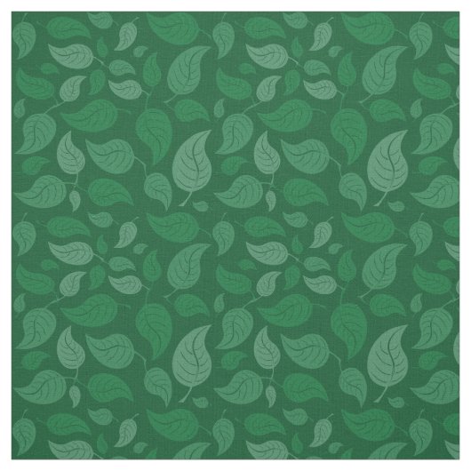 Grüne Blätter Stoff (Muster)