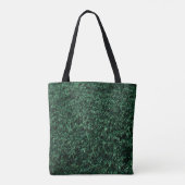 Grüne Blätter Tasche (Rückseite)
