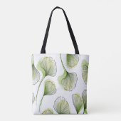 Grüne Blätter Tasche (Rückseite)