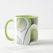 Grüne Blätter Tasse (Links)