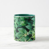 Grüne Blätter Tasse (Zentrum)