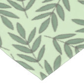 Grüne Blätter Tischdecke (Schrägansicht)