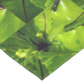 Grüne Blätter, Tischdecke (Schrägansicht)