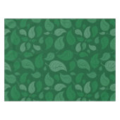 Grüne Blätter Tischdecke (Vorderseite (Horizontal))