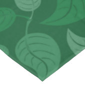 Grüne Blätter Tischdecke (Schrägansicht)