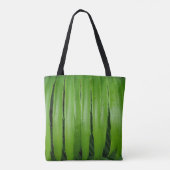 Grüne Blätter Tote Beutel Tasche (Rückseite)
