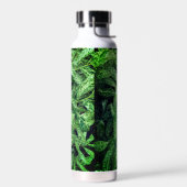 Grüne Blätter Trinkflasche (Links)