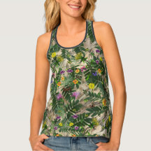 Grüne Blätter und Florals