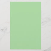 Grüne Blätter 🍃 Verpackungspapier für Seife aus K (Rückseite)