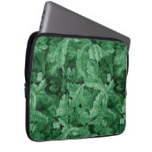 Grüne Blätter (von William Morris) Laptopschutzhülle (Vorne Rechts)