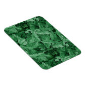 Grüne Blätter (von William Morris) Magnet (Rechte Seite)