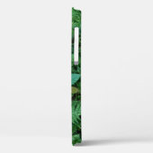 Grüne Blattfarbe Case-Mate iPhone Hülle (Rückseite / Links)