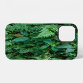 Grüne Blattfarbe iPhone Hülle (Rückseite (Horizontal))