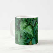 Grüne Blattfarbe Kaffeetasse (Vorderseite Links)