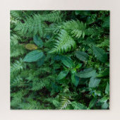Grüne Blattfarbe Puzzle (Horizontal)