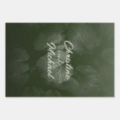 Grüne Blattgemüse, Frühjahrsheirat Geschenkpapier Set (Vorderseite 2)