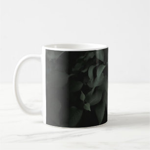 GRÜNE BLATTpflanze Kaffeetasse