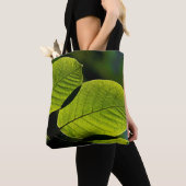 Grüne Blattviertel Tasche (Von Nahem)