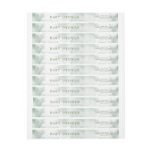 Grüne blaue Hydrangea Die Junge Baby-Dusche (Bogen)