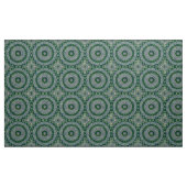 Grüne, blaue und graue Mandala Stoff (Yard (91,4 cm))