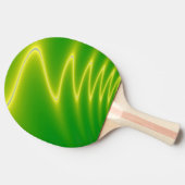 Grüne Blitze Tischtennis Schläger (Seitenansicht)