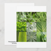 Grüne Blume (Vorne/Hinten)