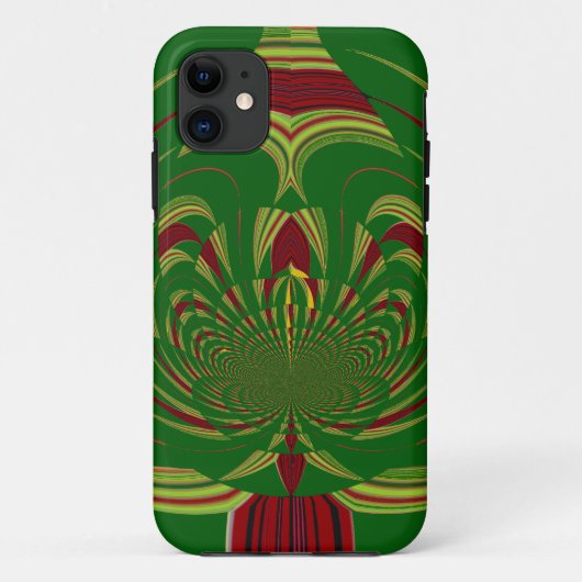 Grüne Blume Case-Mate iPhone Hülle (Rückseite)