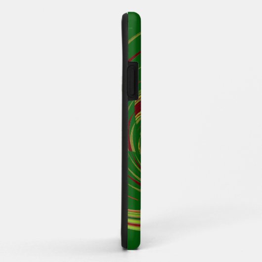 Grüne Blume Case-Mate iPhone Hülle (Hinten/Rechts)