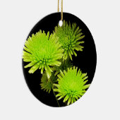 Grüne Blume Keramik Ornament (Rechts)