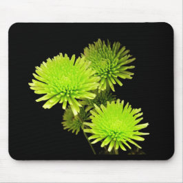 Grüne Blume Mousepad