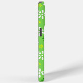 Grüne Blume Muster iPhone 15 Pro Max Fall Case-Mate iPhone Hülle (Rückseite / Rechts)