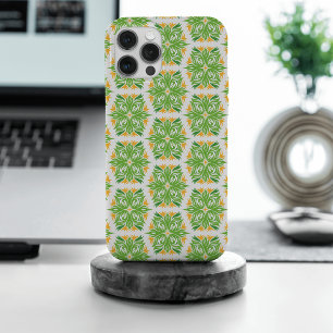 Grüne Blume, Muster von Blume, Blumenmuster Case-Mate iPhone Hülle