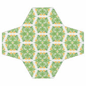 Grüne Blume, Muster von Blume, Blumenmuster Fußball (Flach)