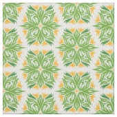 Grüne Blume, Muster von Blume, Blumenmuster Stoff (Muster)