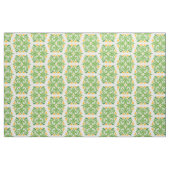 Grüne Blume, Muster von Blume, Blumenmuster Stoff (Fat Quarter (45,7 x 55,9 cm))